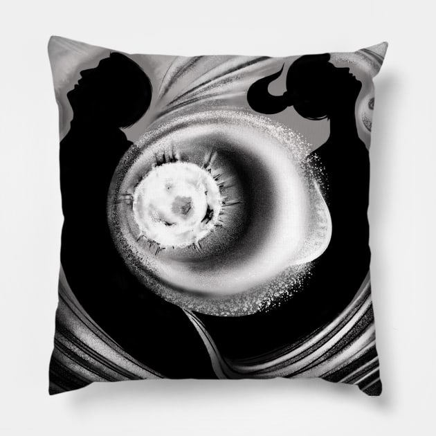 Birth of the Universe Pillow by Airene