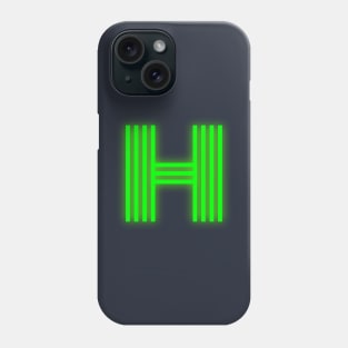 Letter H Letter Art Phone Case