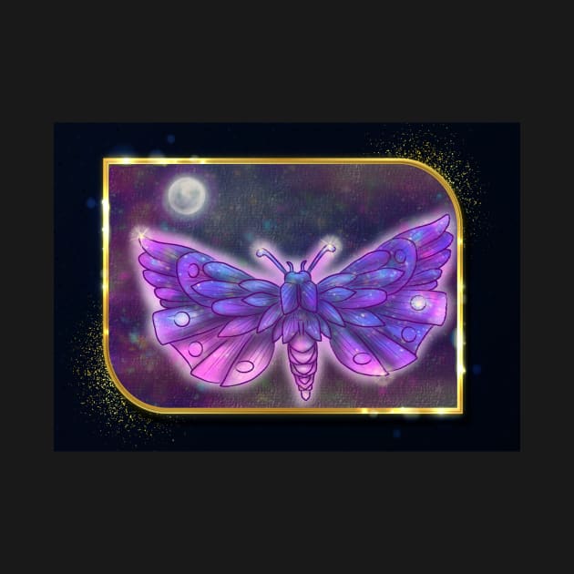 Moon moth by CuddlyChimera