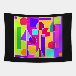 Circle Squares Tapestry