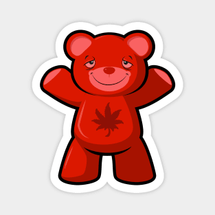 RED WEED GUMMY Magnet