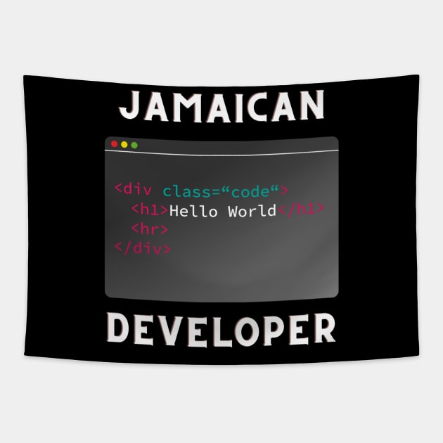 Jamaican Developer Tapestry by Nahya Fashion Shop