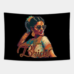 Team Bride | Ladkiwale | Bridesmaid | Shaadi | Indian Wedding Tapestry