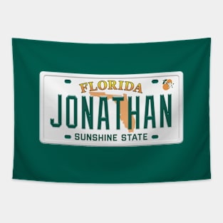 Jonathan License Plate - FL Tapestry