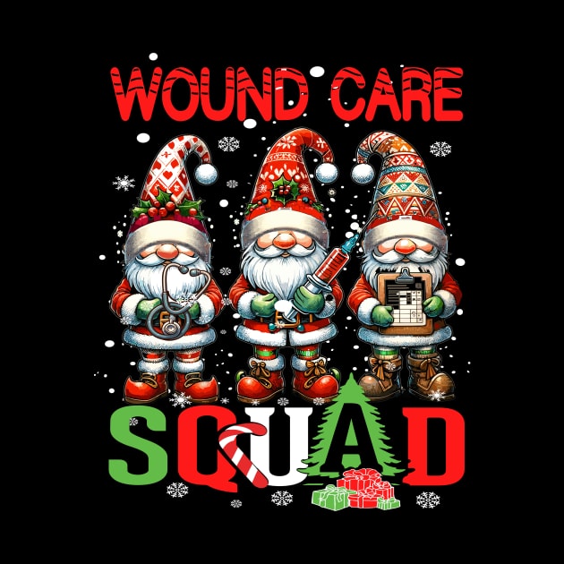 Wound Care Nurse Squad Christmas Holiday Matching by AlmaDesigns