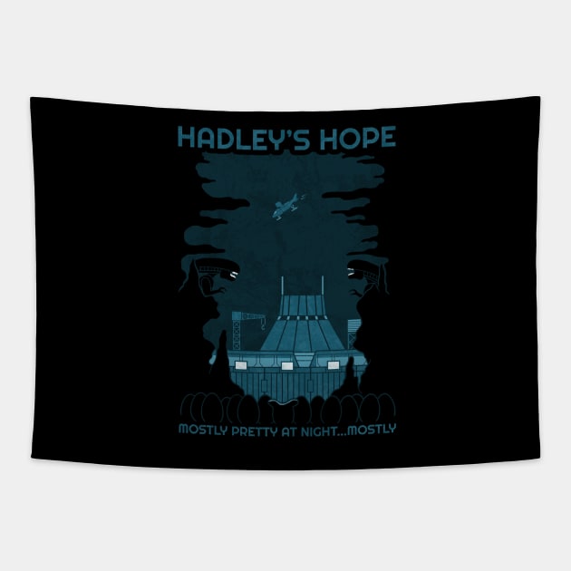 Space Holiday Tapestry by HandsOffMyDinosaur