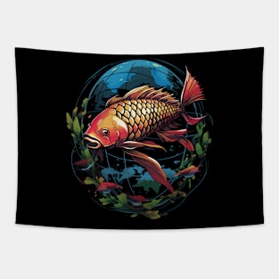 Arowana Earth Day Tapestry