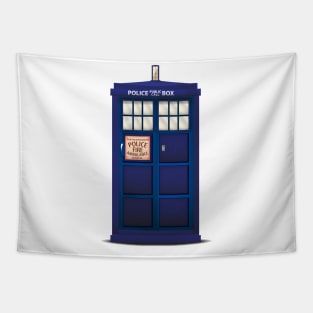 Police Call Box Tapestry