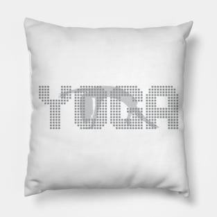 Yoga pose design Pillow