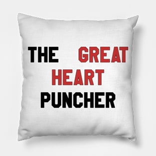 The Great Heart Puncher Pillow