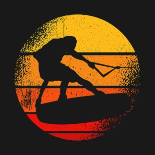 Wakeboard Sunset Wakeboarding T-Shirt