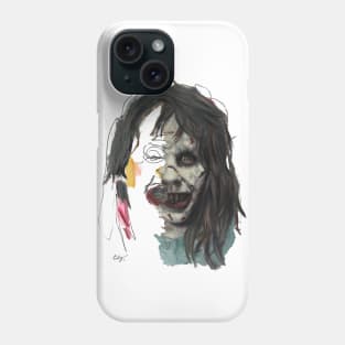 Exorcist | Night Of the Living Dead Zombie Horror art Dark art Mesmerizing ghoul. big smile Phone Case