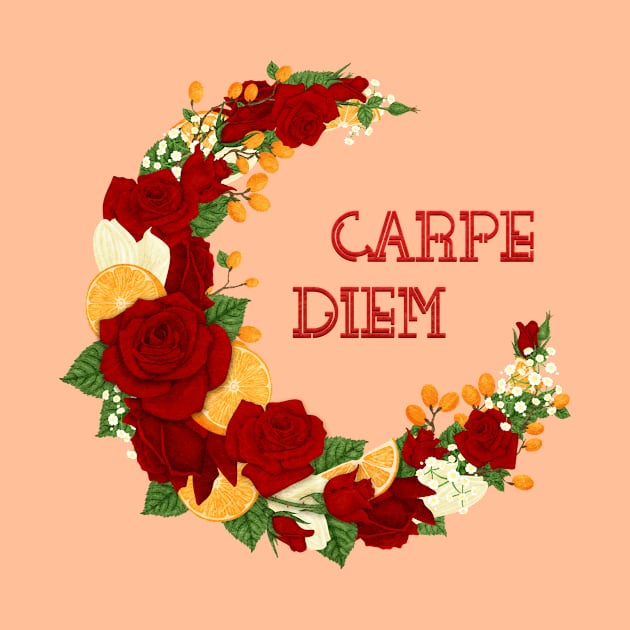 Full Bloom | Red Carpe Diem by hisameartwork