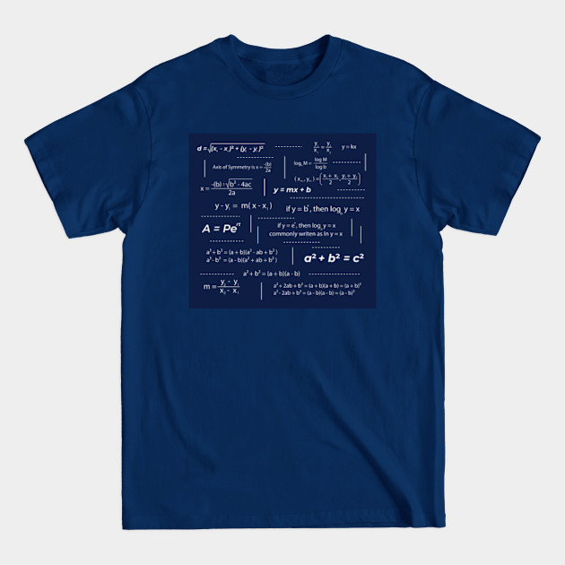 Discover Cheat Sheet Blue - Back To School - T-Shirt