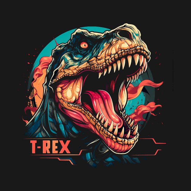 t rex by alvalferca