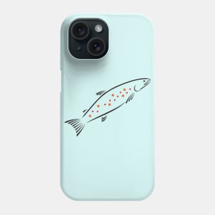 fish with caviar Phone Case