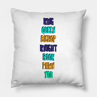 CHESS PIECES Pillow