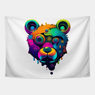 Trippy teddy Tapestry