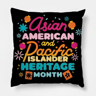National Asian American and Pacific Islander Heritage Month Pillow