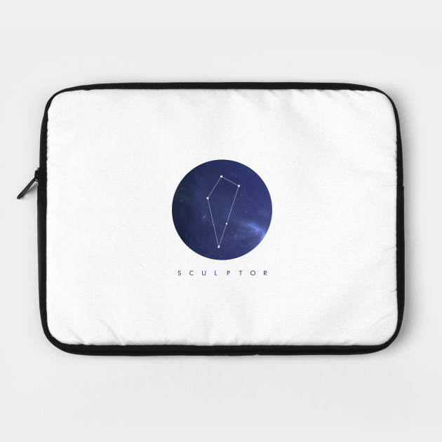 Sculptor Constellation Sculptor Laptop Case Teepublic The sculptor is medium size inconspicuous constellation located in the southern hemisphere and it lies east of the formalhaut star from piscis austrinus, north of cetus and east of the fornax. teepublic
