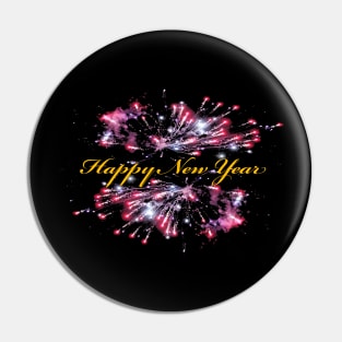 Happy New Year Pin