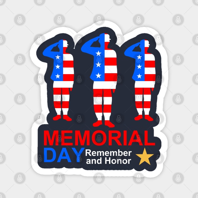 Memorial Day Magnet by Xtian Dela ✅