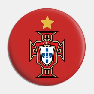 Portugal Football Team With One Star Pin