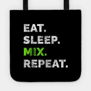 Eat sleep remix repeat 3 Tote