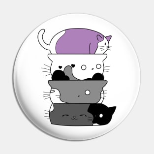 Cute Cat Stack Pin