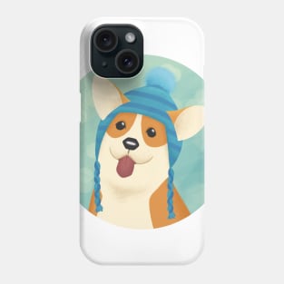 Winter Corgi Phone Case