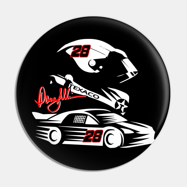 #28 Allison Fan Pin by Lifeline/BoneheadZ Apparel