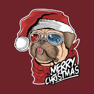 Christmas Pug T-Shirt