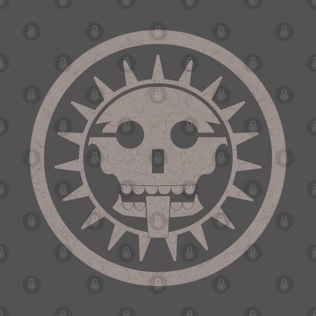 Aztec Skull v3 by SunGraphicsLab