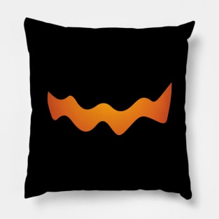 Pumpkin Scary Smile Pillow