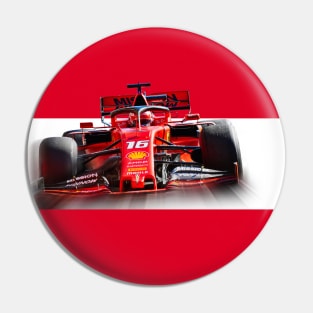 Charles Leclerc - Monaco Pin