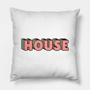 HOUSE PASTEL Pillow