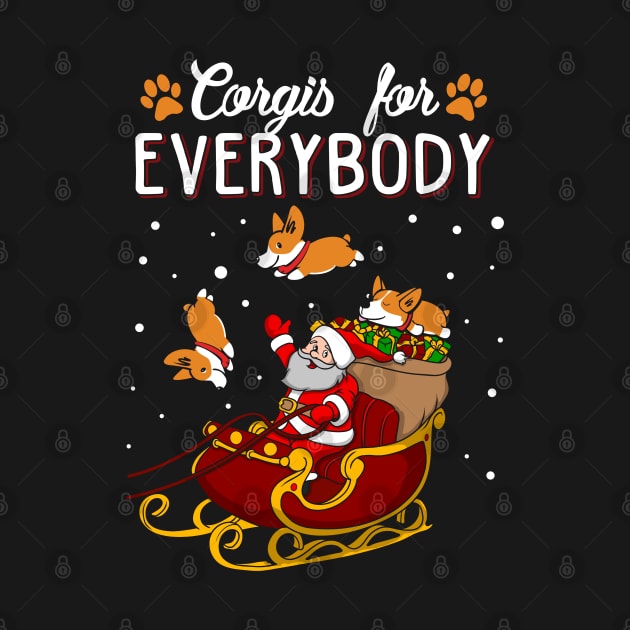 Corgis For Everybody Christmas Sweater by KsuAnn