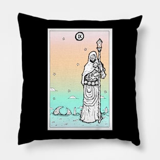 Rainbow Tarot The Hermit Pillow