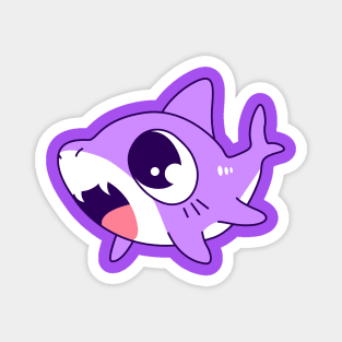 Violet baby Shark Magnet