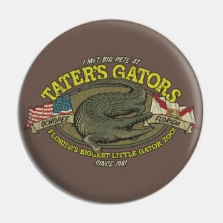 Tater's Gators 1981 Pin