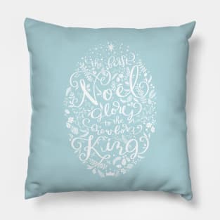 The First Noel Glory To The Newborn King- Christmas Pillow