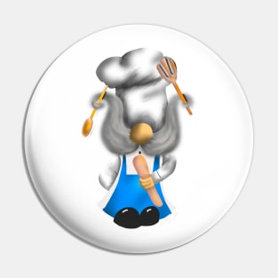 Chef Gnome Pin