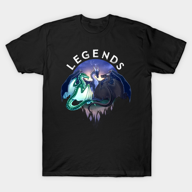 Wings of Fire - Legends - Fathom, Darkstalker, Clearsight - Wings Of Fire - T-Shirt