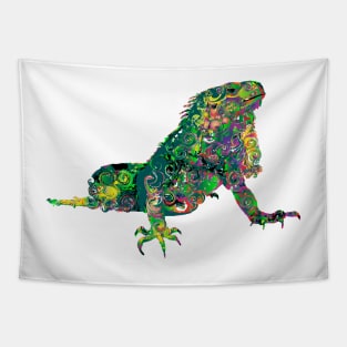 PSYCHEDELIC IGUANA Tapestry