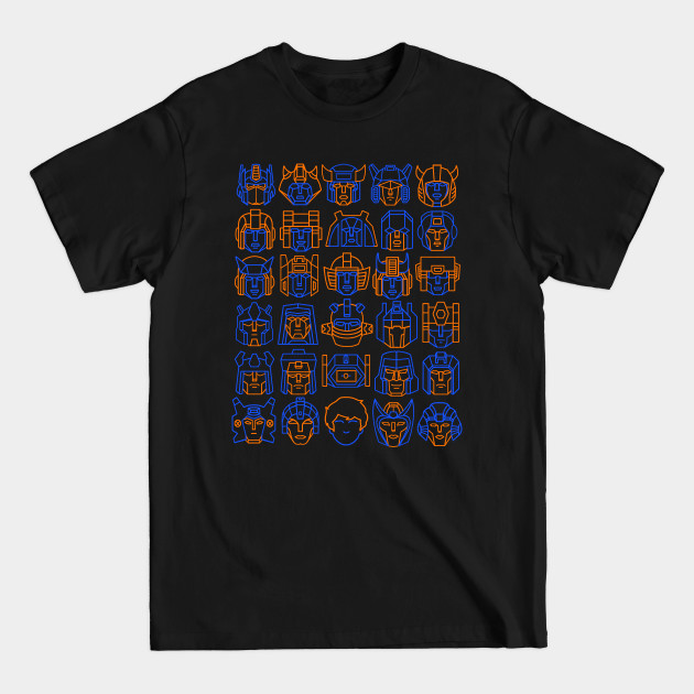 Discover Robotic Minimalism - Transformers - T-Shirt