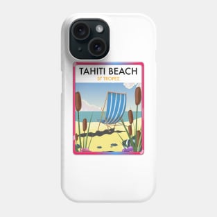 Tahiti Beach St Tropez France Phone Case