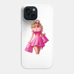 Princesa Moderna de compras Cumpleanos Phone Case