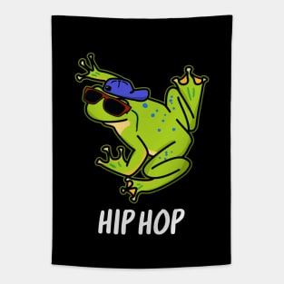 Hip Hop Cute Frog Pun Tapestry