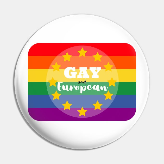 Gay AND European - Legally Blonde Musical Pin by sammimcsporran