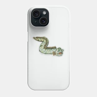 Monkeylip Prickleback Watercolor Painting | Eel Phone Case